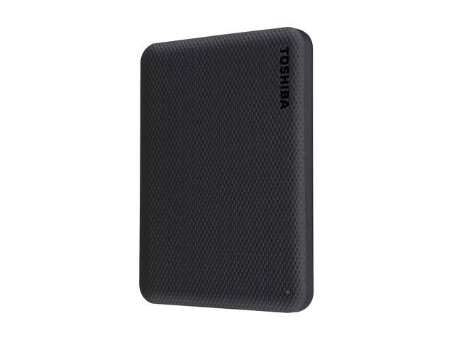 Toshiba Canvio Advance Portable External Hard Drive, 1TB, Black