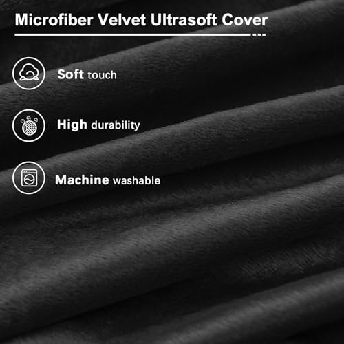 Bean Bag Chairs for Adults - Giant Bean Bag Chair Convertible Bean Bag Bed - Beanbag Chair with Micro Fiber Cover/Furniture Foam Filler
