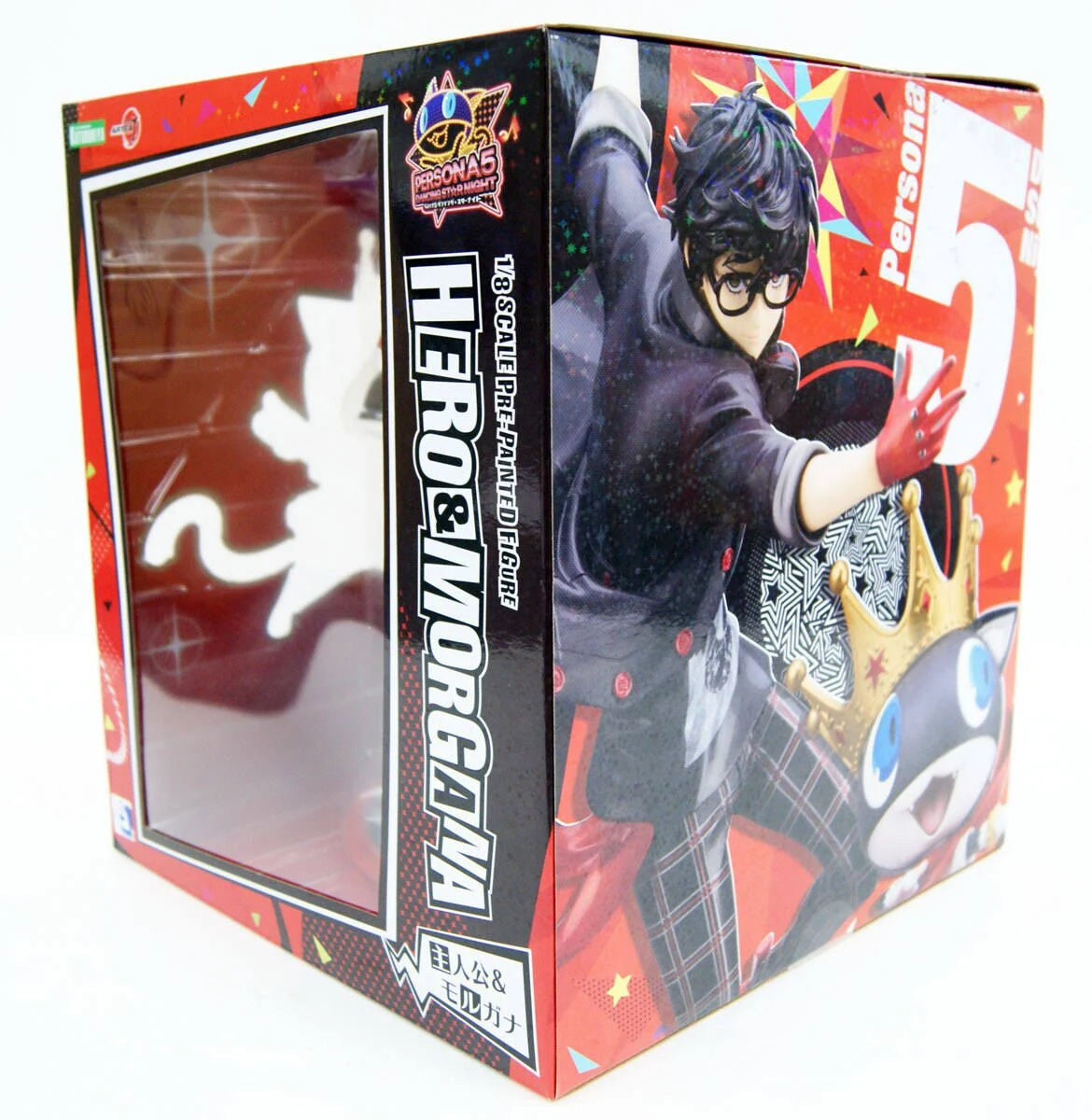 Persona 5 Dancing Star Night Hero and Morgana ARTFX J 1/8 Scale Figure