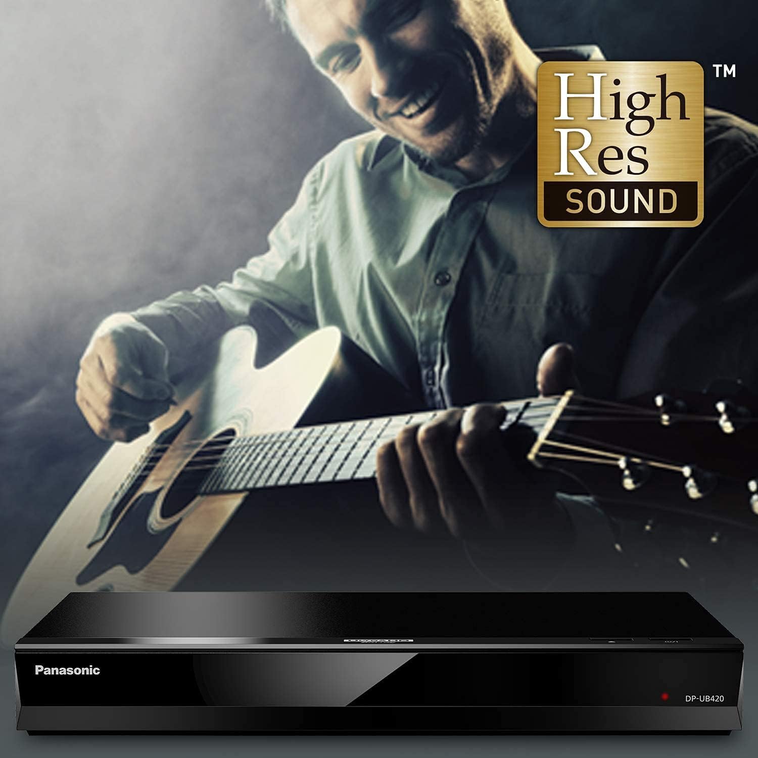Panasonic Streaming 4K Blu Ray Player, Ultra HD Premium Video Playback with Hi-Res Audio, Voice Assist - DP-UB420-K (Black)
