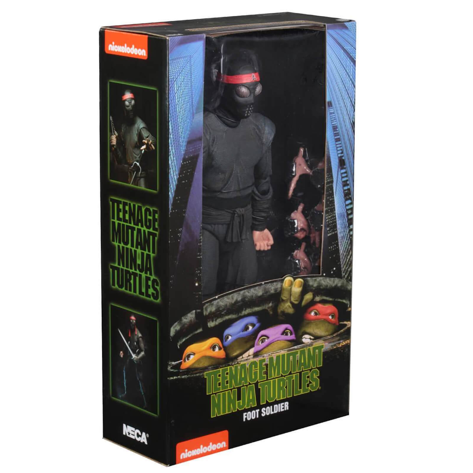 NECA Teenage Mutant Ninja Turtles (1990 Movie) 7 inch Action Figure - Foot Soldier (Melee Weaponry)