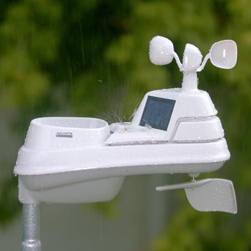 AcuRite Iris Weather Station with Rain Gauge and Wind Speed/Direction
