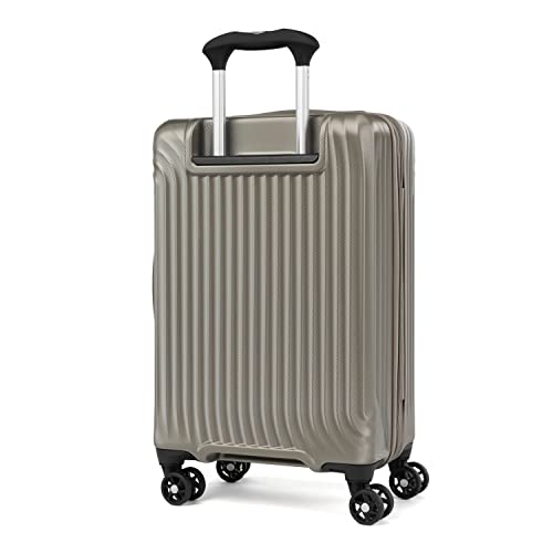 Travelpro Maxlite Air Hardside Expandable Carry on Luggage, 8 Spinner Wheels, Lightweight Hard Shell Polycarbonate Suitcase, Shadow Grey