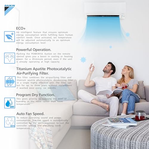 Daikin Entra Series Ductless Mini Split Heat Pump System Installation Kit and Wall Mounting Bracket