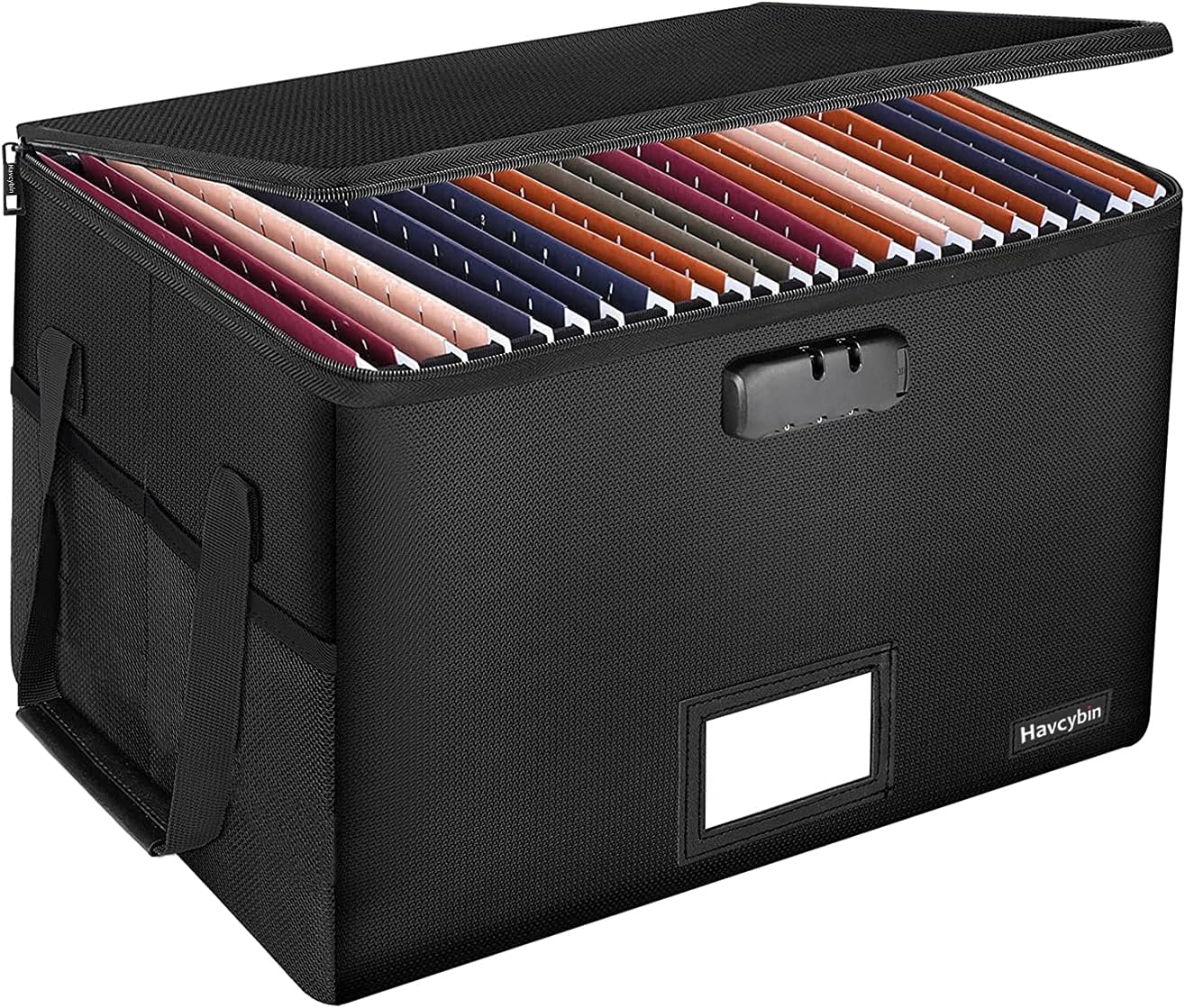 Fireproof Filing Cabinet File Box with Lock