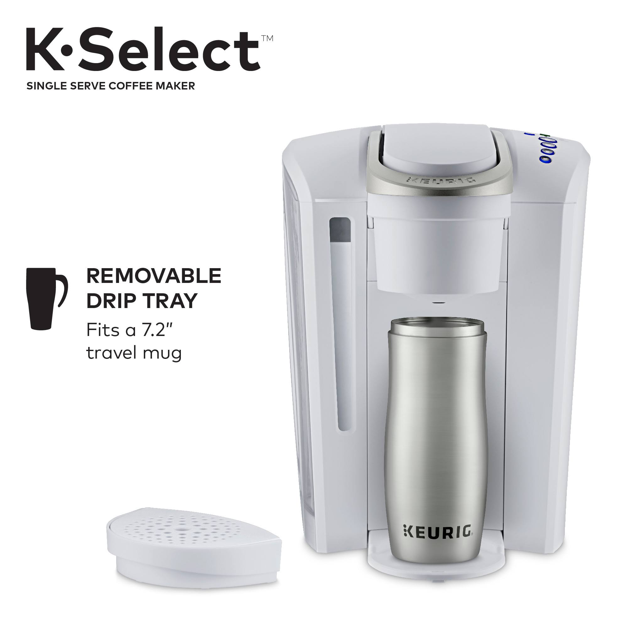 Keurig - K-Select Single-Serve K-Cup Pod Coffee Maker - Oasis