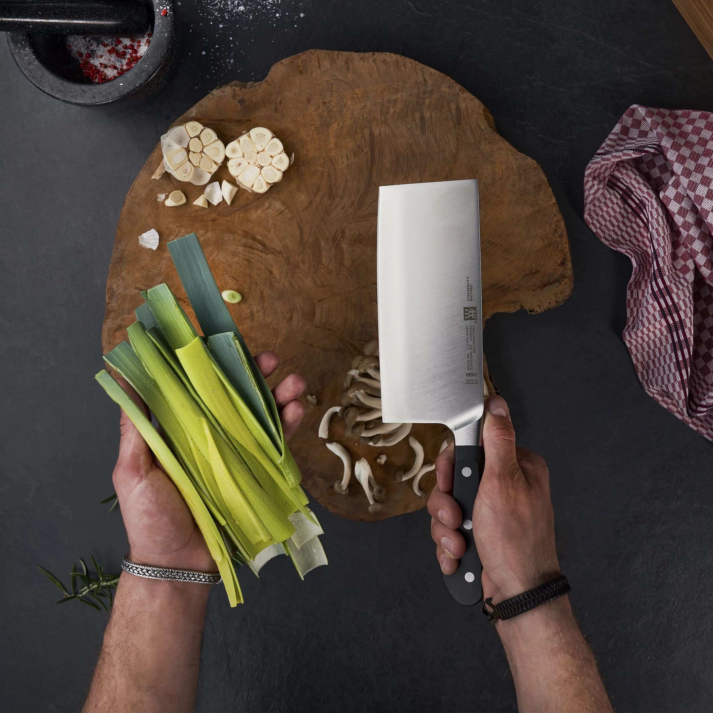 ZWILLING Pro 7" Chinese Chef's Knife/Vegetable Cleaver