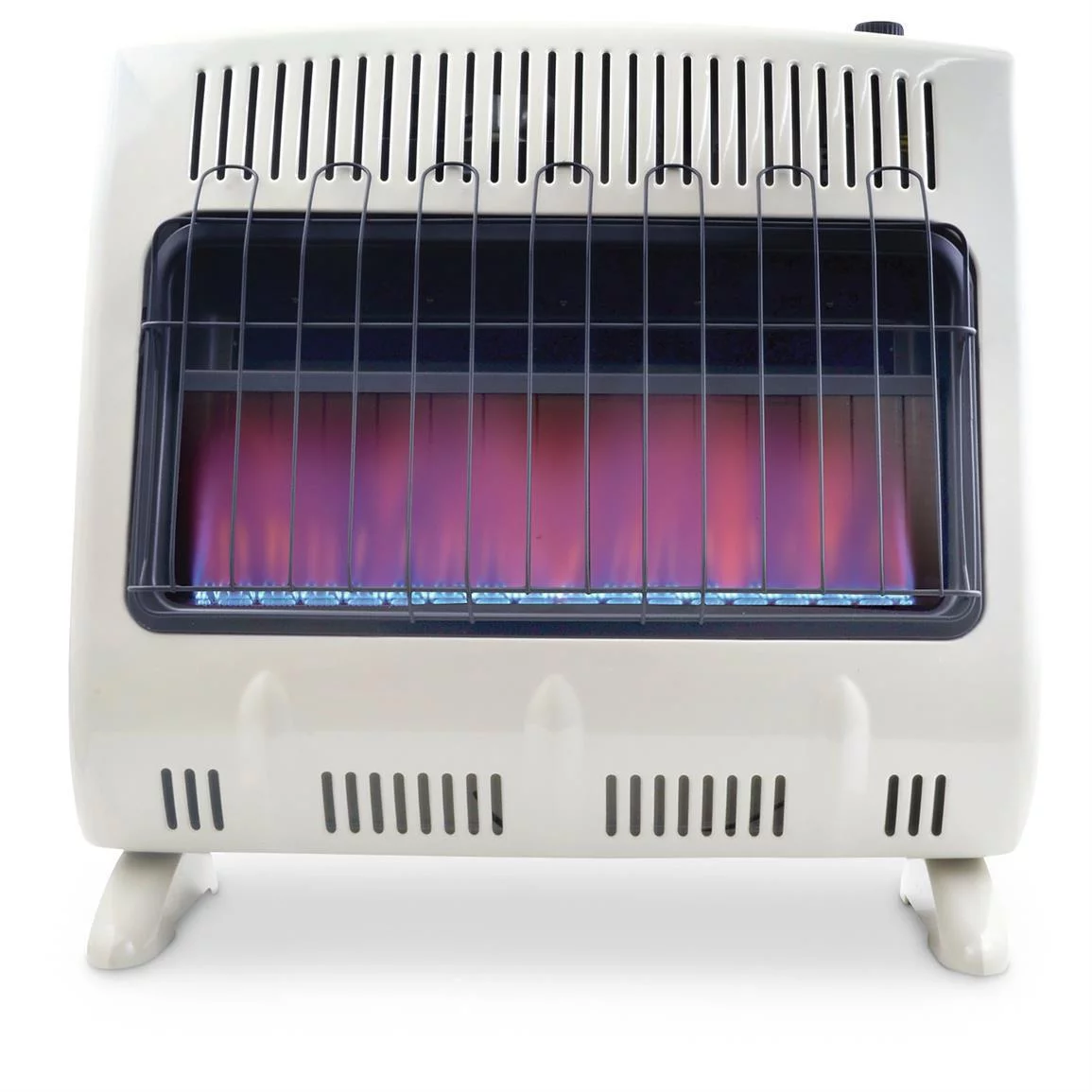 Mr. Heater 30,000 BTU Unvented Propane Heater with Built In Blower and 12ft Hose