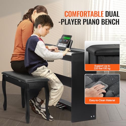 VEVOR Weighted Digital Piano, 88 Key Fully Weighted Keys