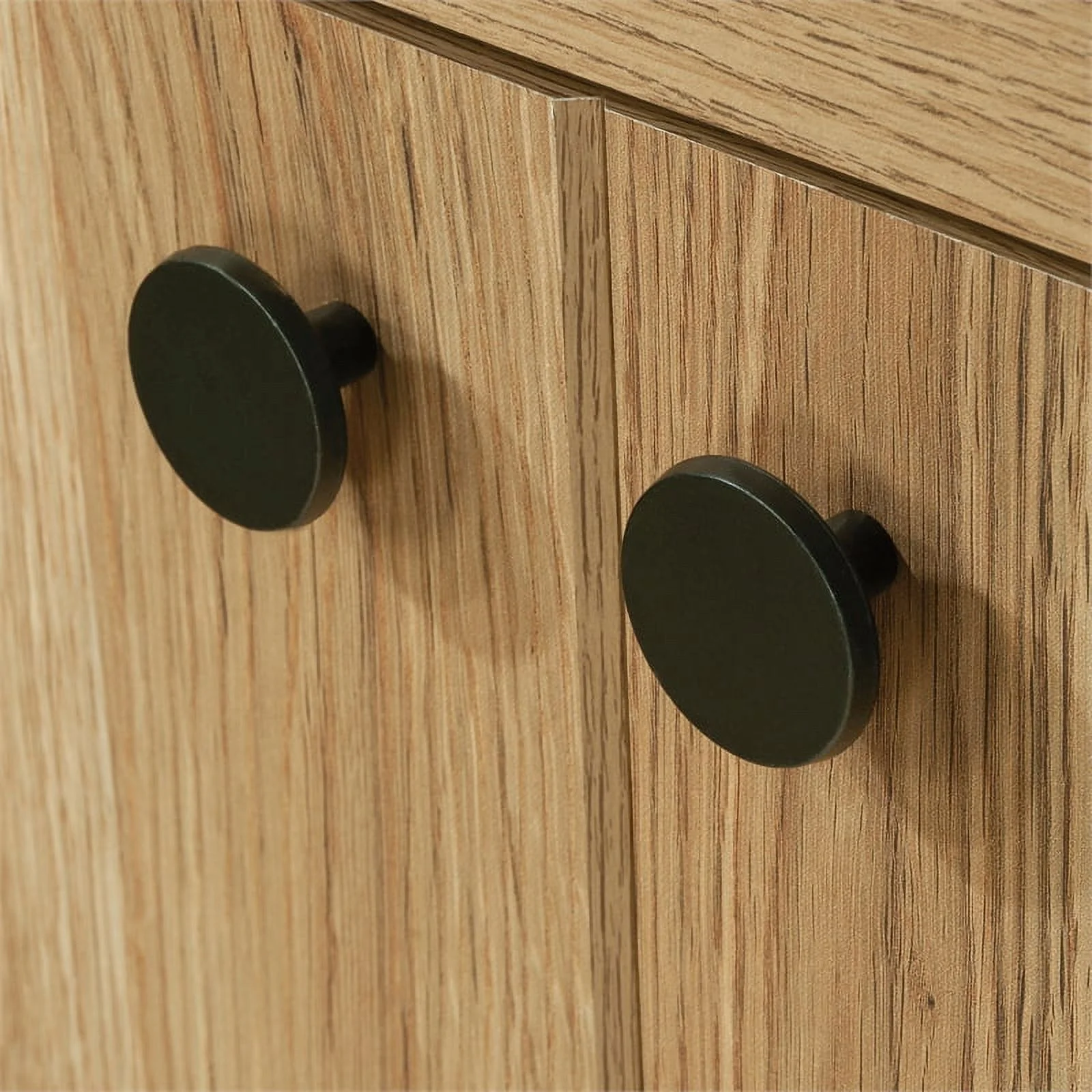 Sauder Rosedale Ranch Engineered Wood Library with Hidden Storage in Timber Oak