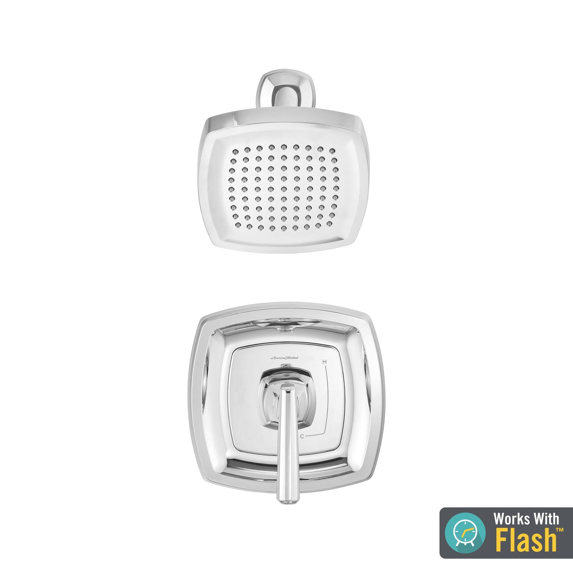 American Standard TU018501.278 Edgemere Shower Only Trim Kit with Cartridge, Legacy Bronze
