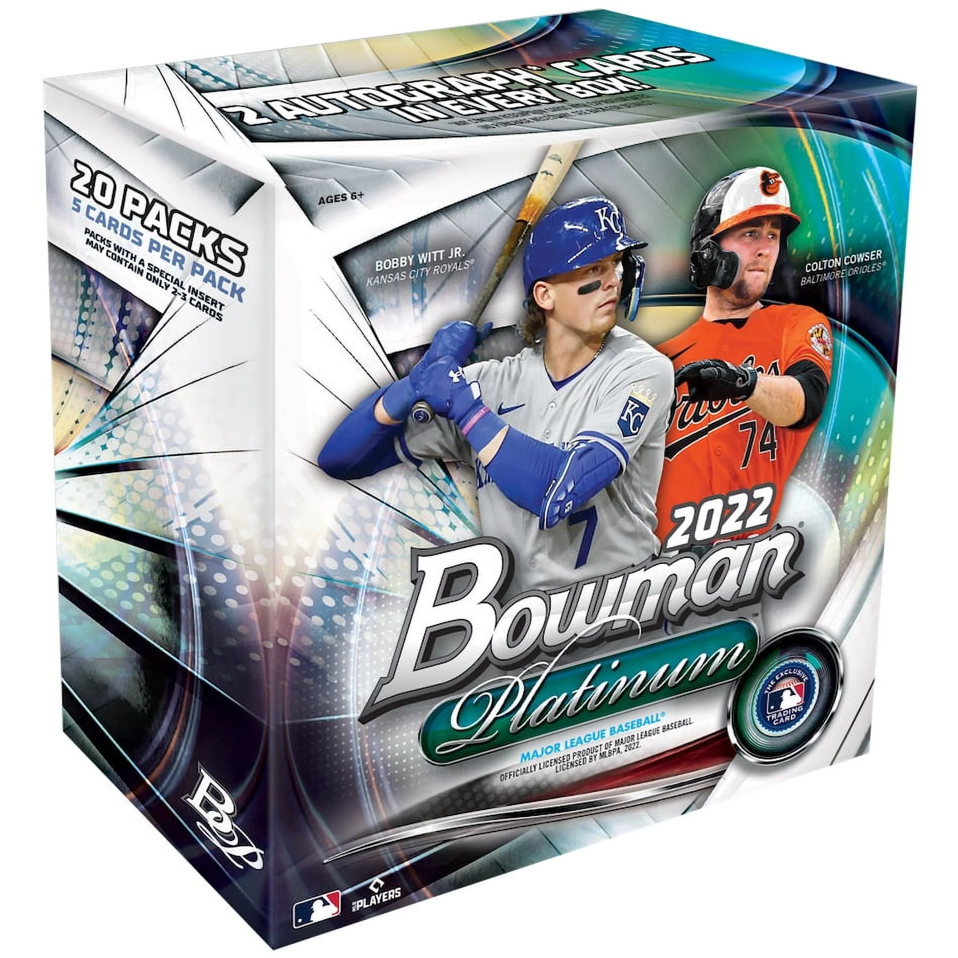 2022 Topps Bowman Platinum Baseball Monster Box | 2 Autographs per Box!