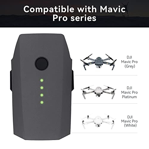 KUWATA Replacement for DJI Mavic Pro Battery, 2-Pack, 3830mAh, Compatible with DJI Mavic Pro & Mavic Pro Platinum, Camera Drone Extended Battery