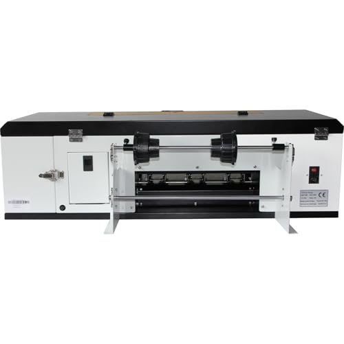 DTF Printer Machine - with XP600 Printhead, Faster Speed Higher Resolution 5760 * 1440dpi, T Shirt Printer DTF Transfer Machine with Roll Feeder