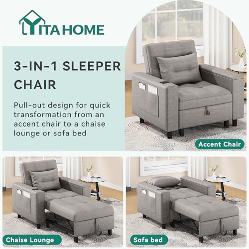 YITAHOME Sleeper Chair Bed for Adults