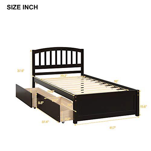 SOFTSEA Full Murphy Bed Wall Beds, Wood White Cabinet Bed 61.5” Foldable Platform Bed with Shelf for Guest Room