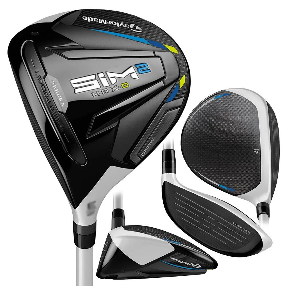 Left-Handed New TaylorMade SIM2 Max D Fairway Wood