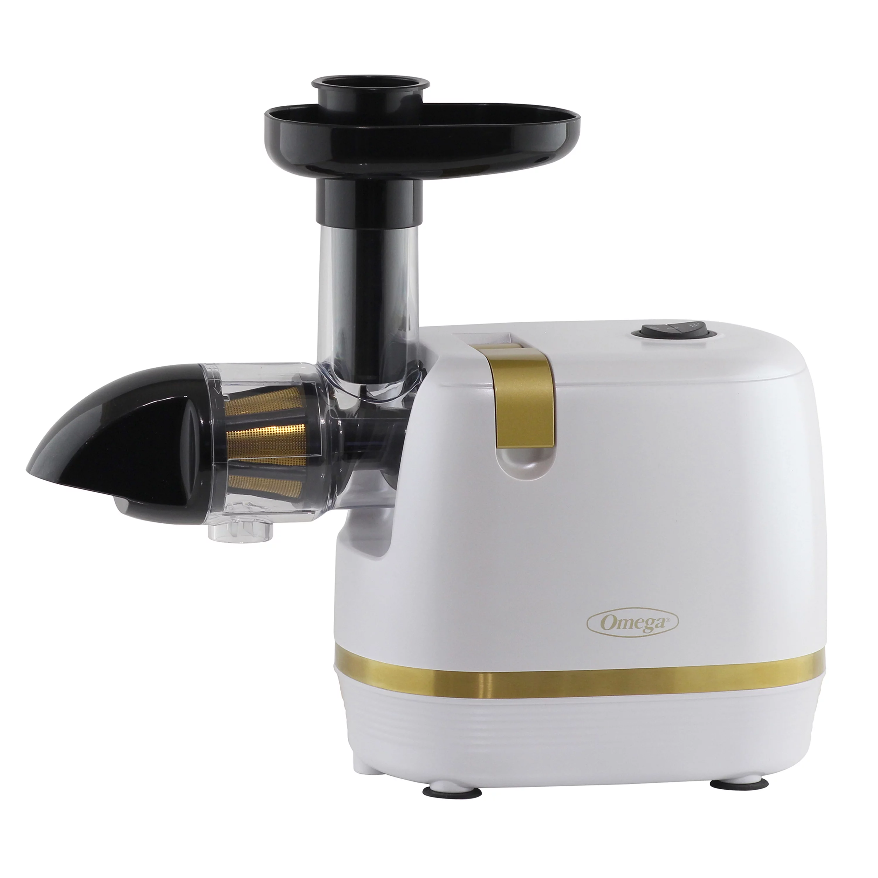 Omega Cold Press 365 Horizontal Compact Masticating Juicer, White