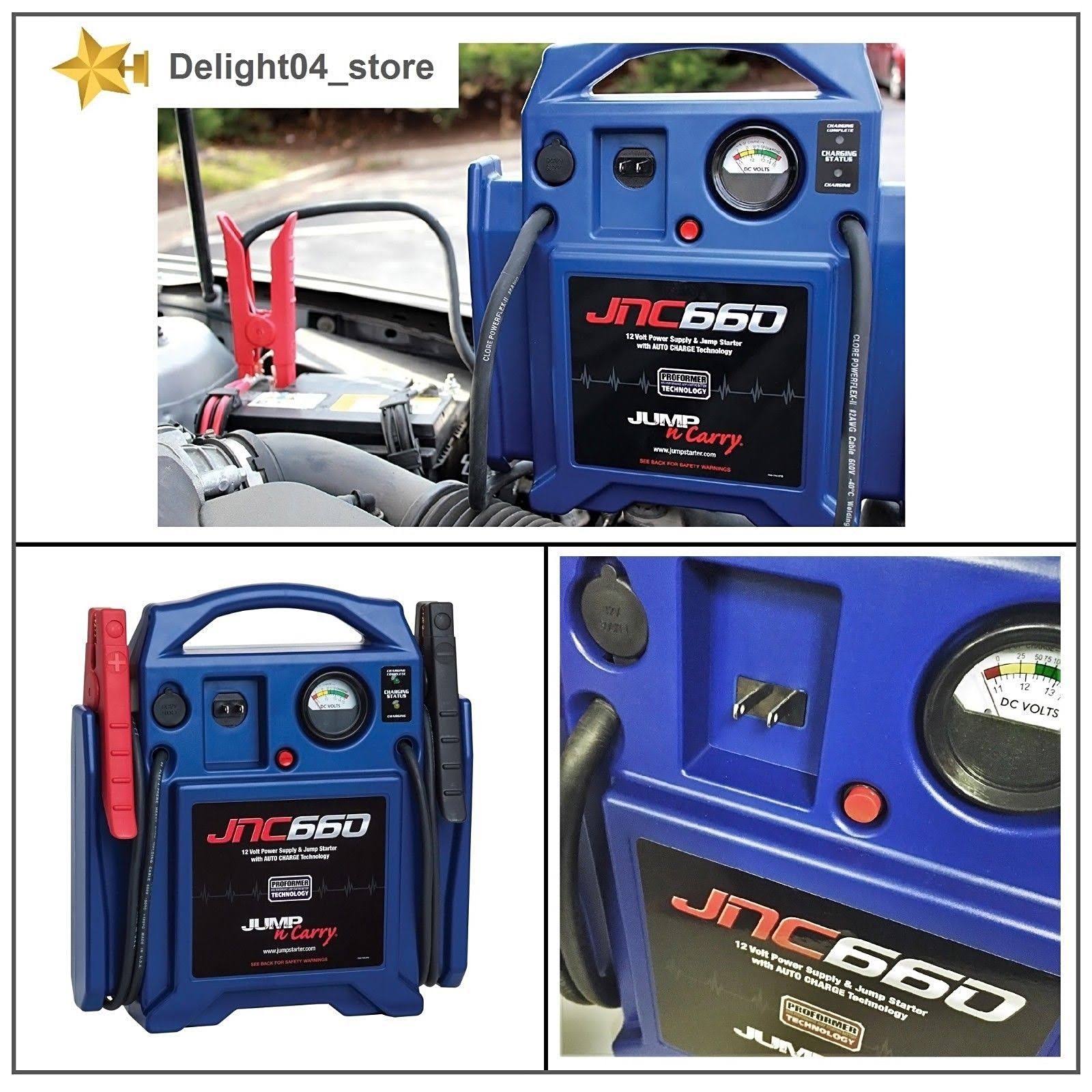 Jump-N-Carry JNC660 1700 Peak Amp 12V Jump Starter