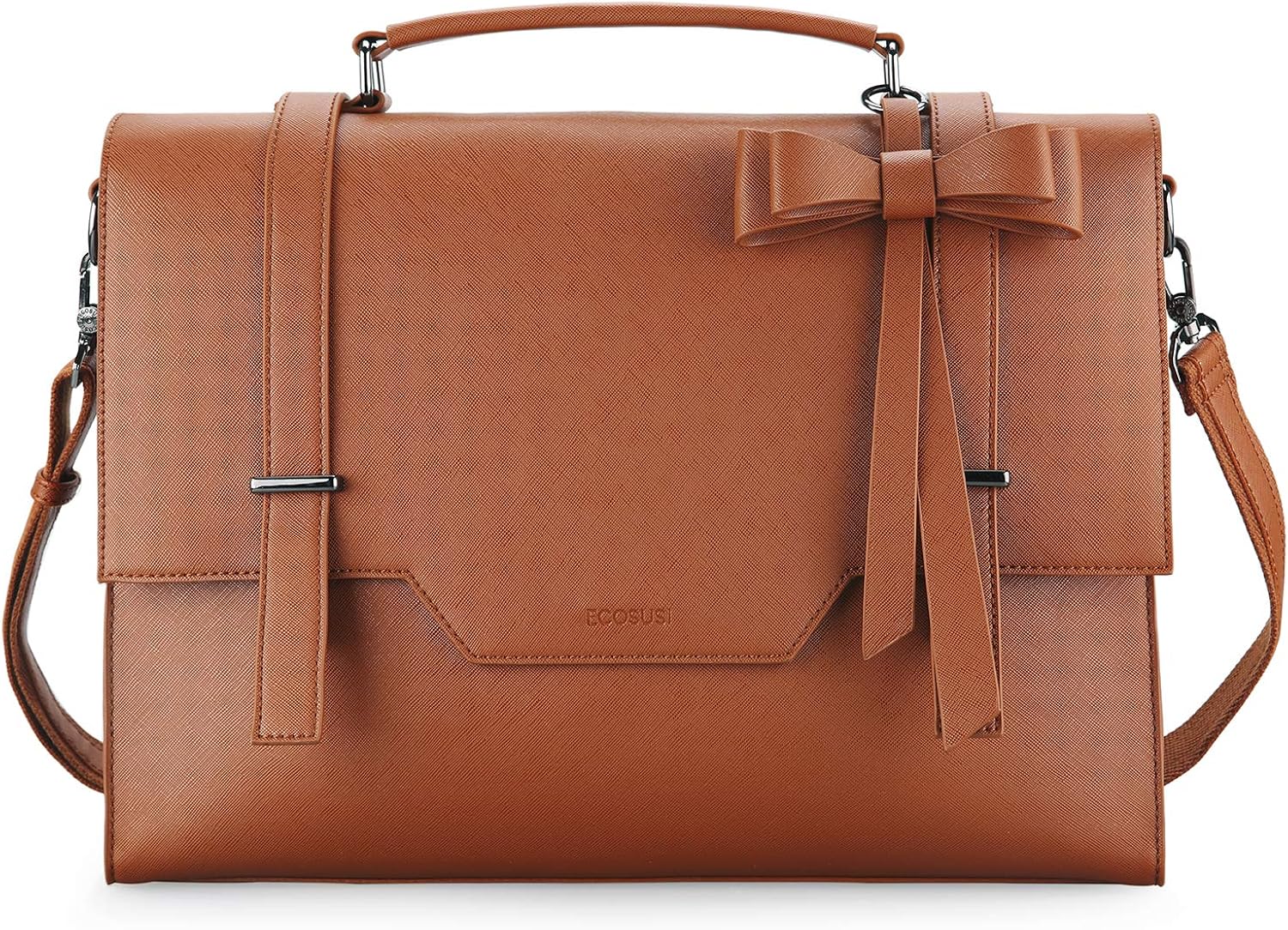 ECOSUSI Laptop Messenger Bag Women Briefcase 15.6 inch Laptop Satchel Handbags