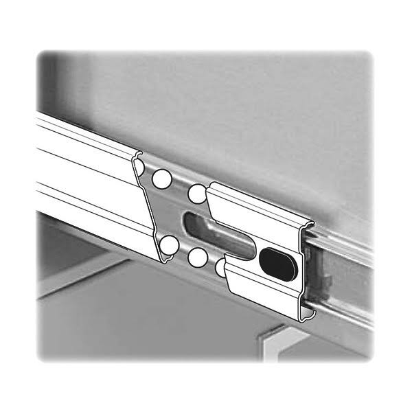 Lorell Commercial-Grade Vertical File - 4-Drawer