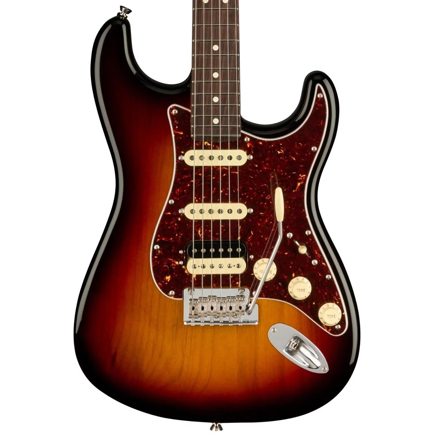 Fender American Professional II Stratocaster HSS Electric Guitar (3-Color Sunburst, Rosewood Fretboard) - Curated Treasures Market