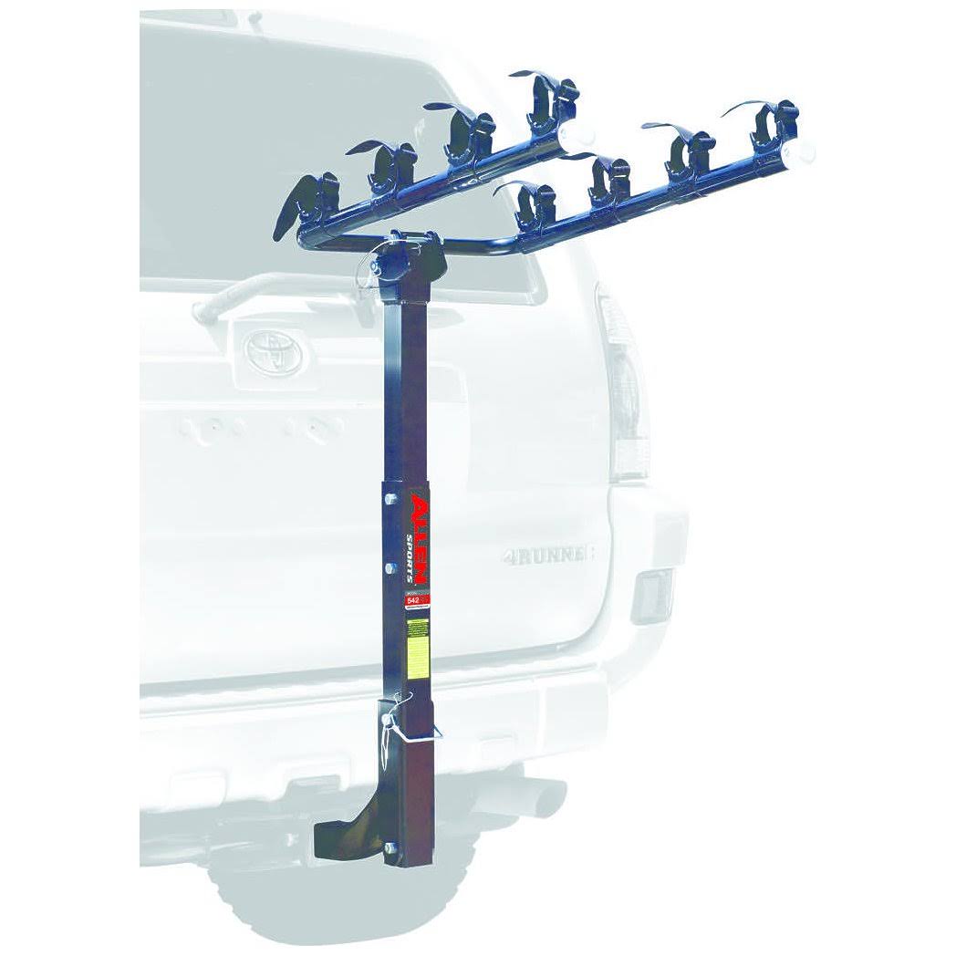 Allen 542RR Deluxe 2x22 Hitch Mount 4 Bike Car Rack