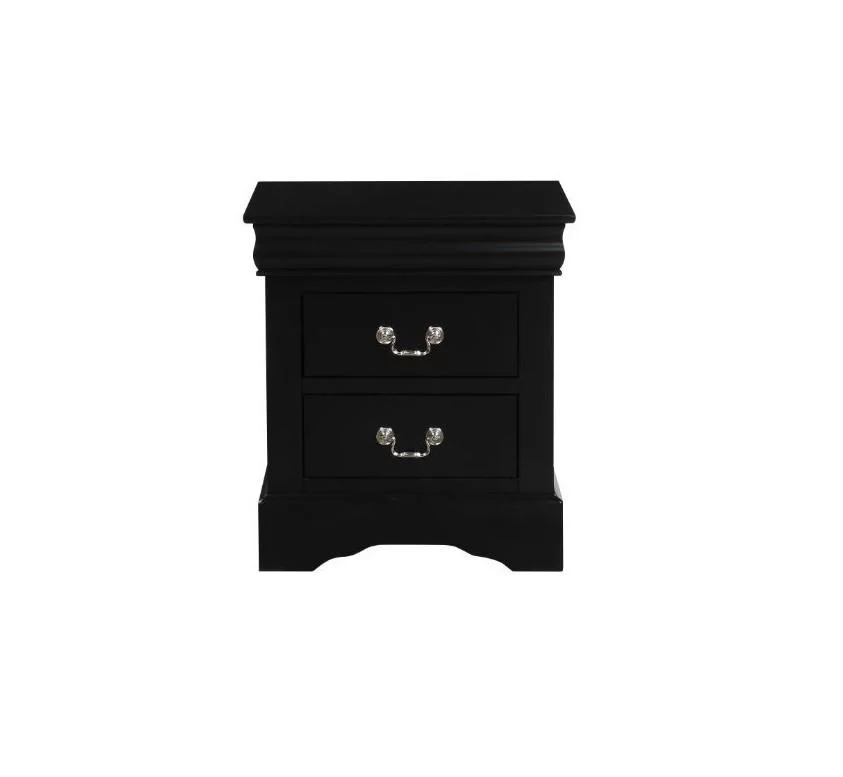 Contemporary Black Full 5pcs Bedroom Set by Acme Louis Philippe III 19508F-5pcs