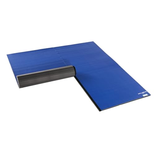 Dollamur 10’x10’x1.25” Wrestling Mat, Black, Home Workouts, Exercise, FLEXI-Connect®