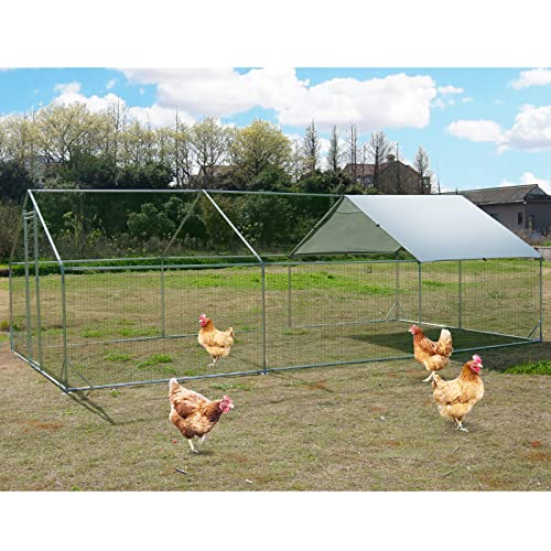 Large Metal Chicken Coop