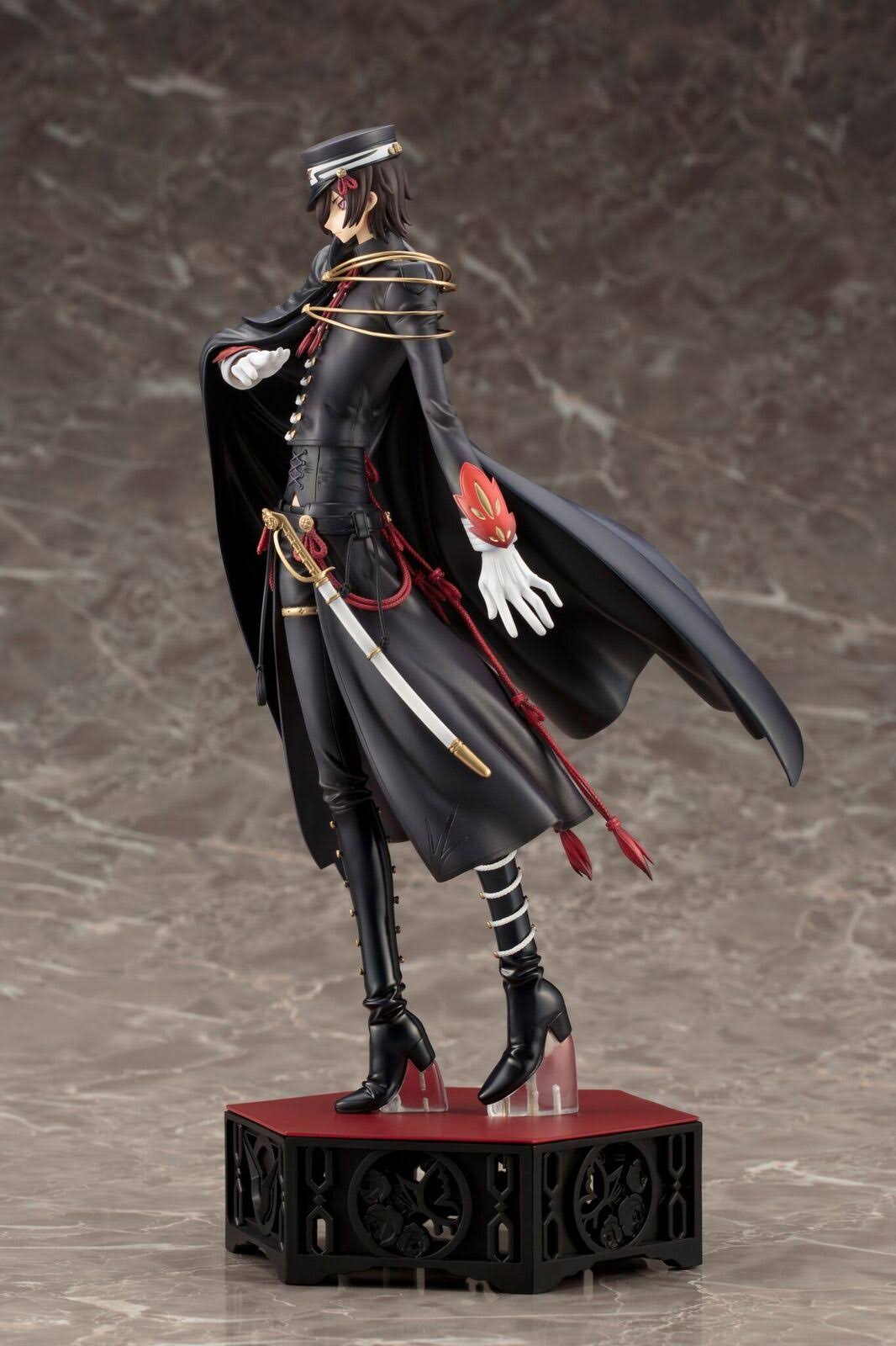 ARTFX J Code Geass Lelouch Lamperouge Code Black 1st Live Encore! Ver PVC Figure