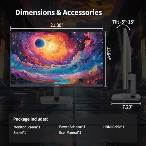 25 Inch Portable TV - Smart Touch Screen with Google Play, Android 14, Qualcomm 8G RAM+128G Storage, 1080P Smart Handy TV with 8MP Camera and Battery