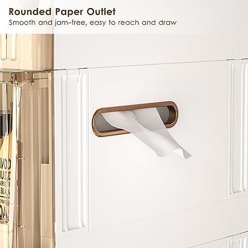 Towel Storage Unit Waterproof Bathroom Cabinets with Wheels, Bathroom Storage Units with 2/3/4 Storage Drawers, Free-standing Floor Cabinets