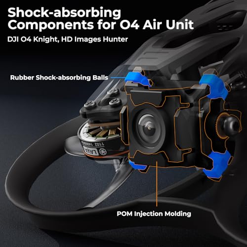 BETAFPV Pavo Femto Brushless Whoop Quadcopter, 2S Pocket Drone with HD VTX Bracket for DJI O4 Air Unit, F4 2-3S 20A FC, LAVA 1102|14000KV Motor