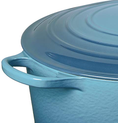 Le Creuset Enameled Cast Iron Signature Round Dutch Oven, 13.25 qt., Cerise