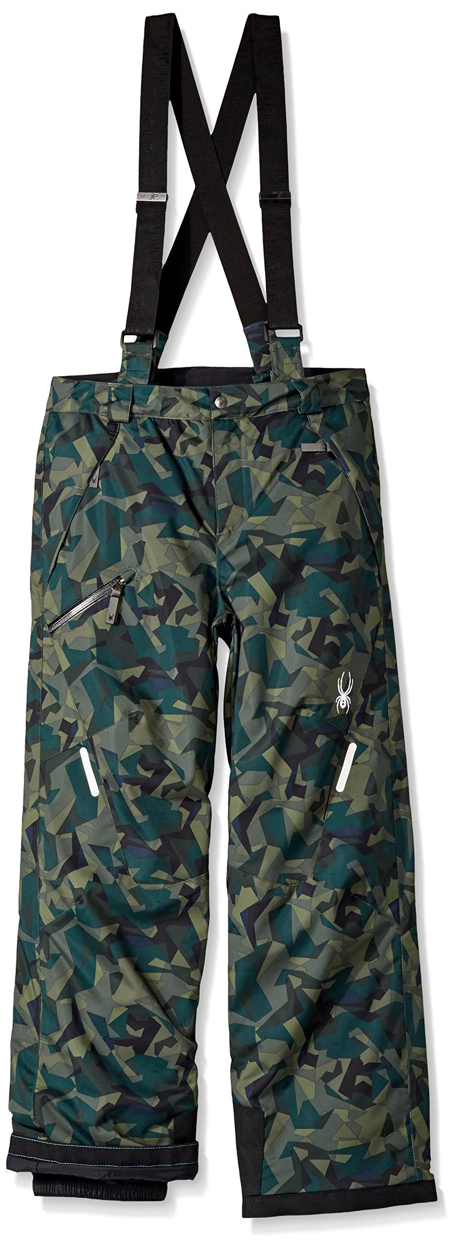 Spyder Propulsion Ski Pant Boys', Mini Camo Guard, 16