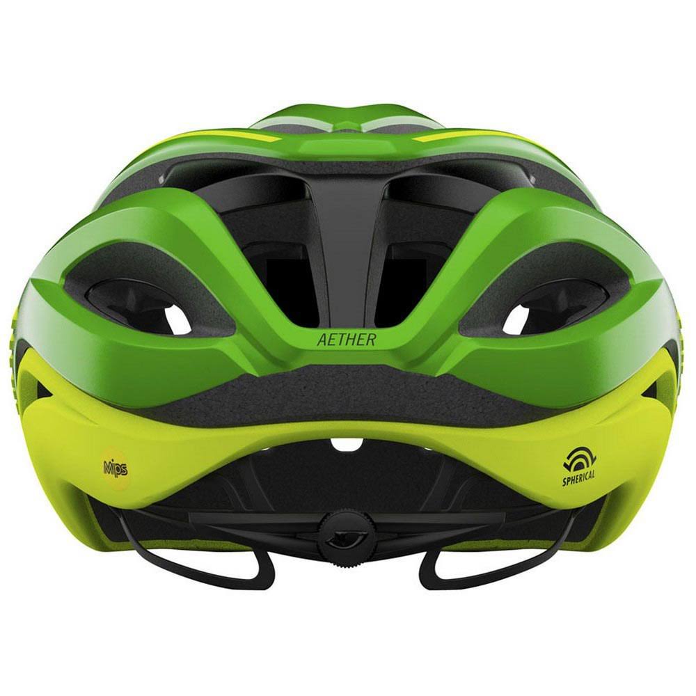 Giro Aether Spherical MIPS Helmet Green Fluorescent Yellow - M