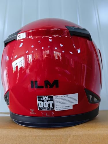 ILM Bluetooth Integrated Modular Flip up Full Face Motorcycle Helmet Sun Shield Mp3 Intercom Model 953/953 PRO