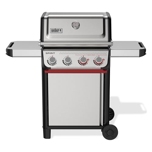 Weber SPIRIT 4-Burner Grill S-425 Liquid Propane Stainless Steel