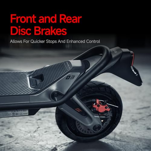 Segway SuperScooter GT3, 31 MPH w/ 45-Mile Long Range, 2400W Peak Motor, Dual Hydraulic Suspension, Self-Sealing Tires