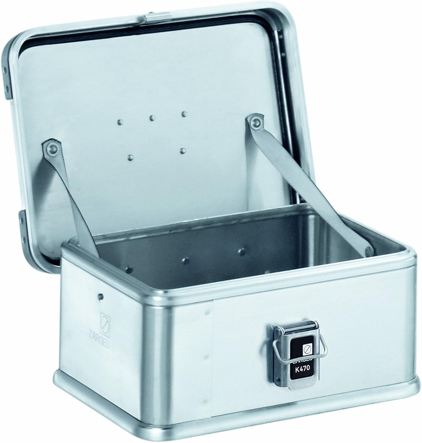 Zarges?K470 Aluminum Hard Protective Carrying Case, Portable Stackable Storage, Customizable Safe Lock Box
