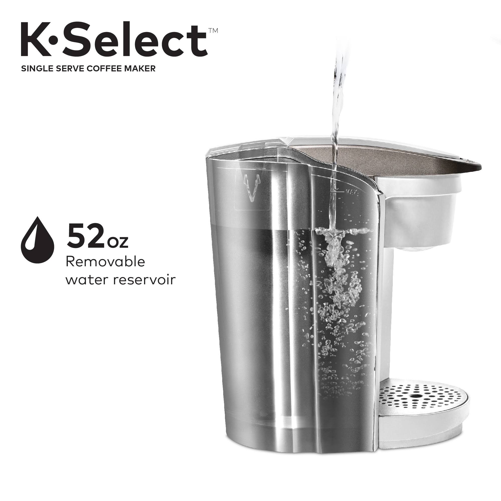 Keurig - K-Select Single-Serve K-Cup Pod Coffee Maker - Oasis