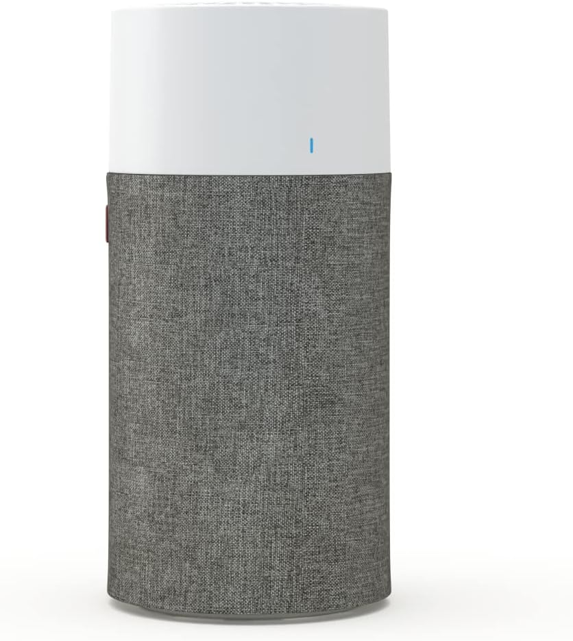 BLUEAIR Air Purifier for Home Allergies Pet Dander in Large Rooms,HEPASilent Filtration Technology with 1 Button Control