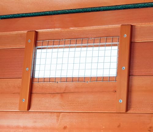 TRIXIE Natura Duck Coop &ndash; Wooden Duck House for Free Roaming Ducks &ndash; Chicken Crate Suitable for Quails and Other Poultry &ndash; in Brown