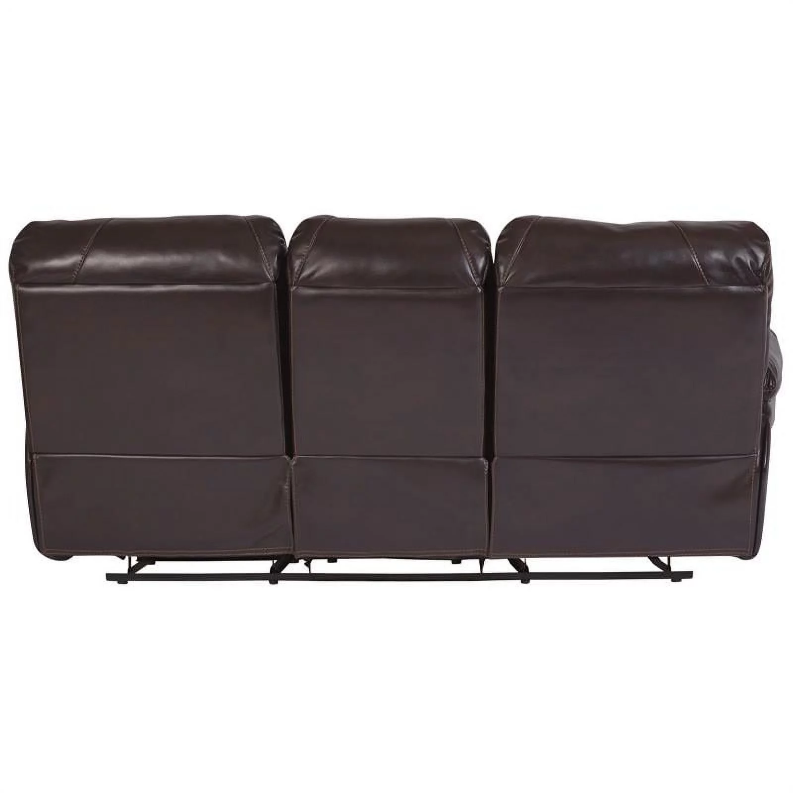 Corvallis Leather-Look Reclining Sofa