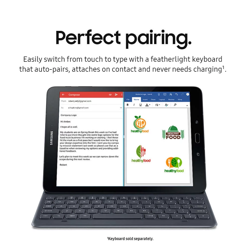 Samsung Galaxy Tab S3 9.7" 32GB Android Silver Tablet with S Pen included- WiFi (SM-T820NZSAXAR) - Curated Treasures Market
