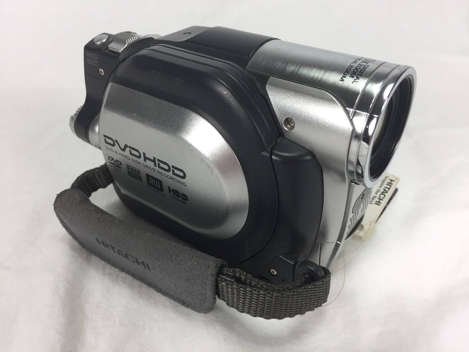 Hitachi Dz-hs300a DVD Hybrid Camcorder with Accessories