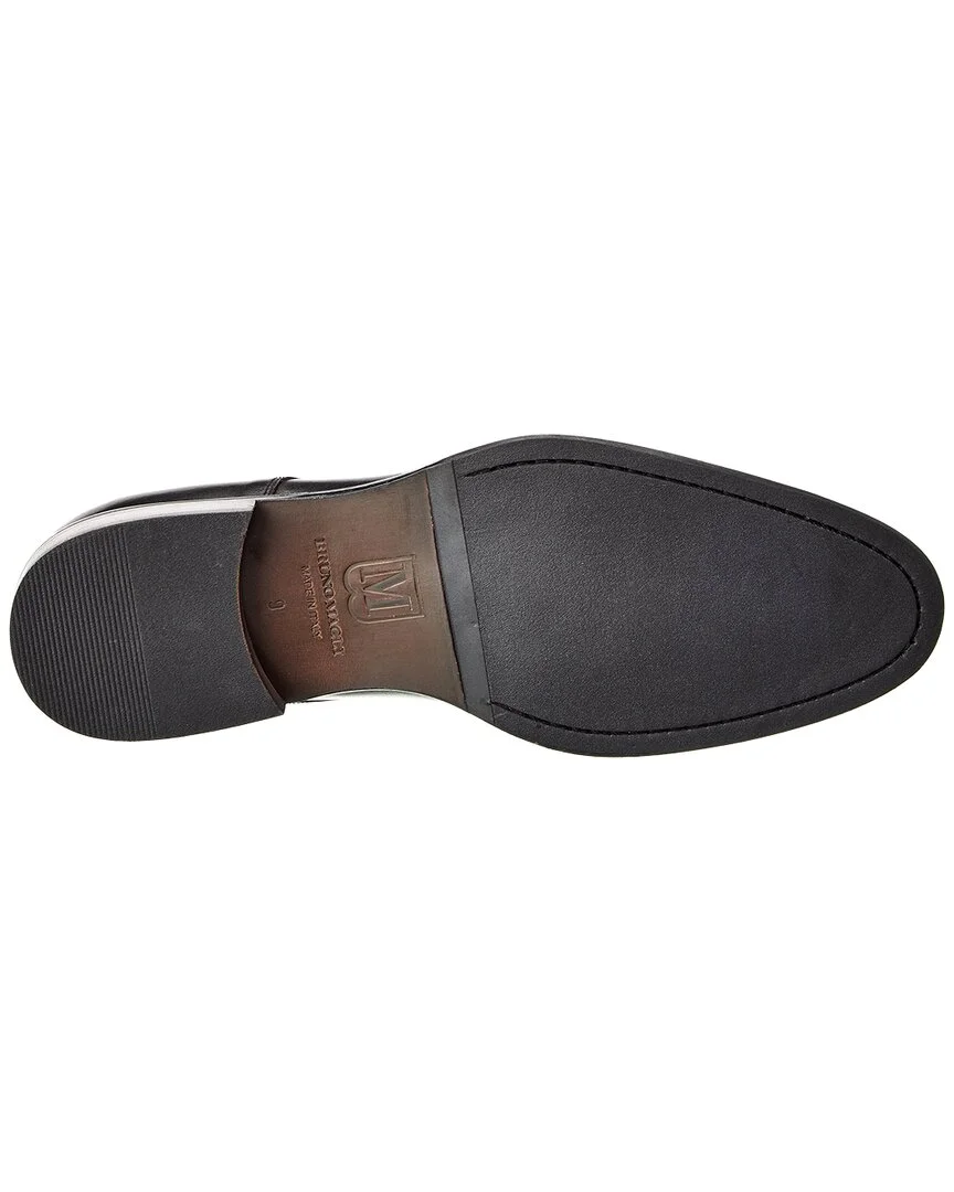 M by Bruno Magli Cilo Leather Oxford, 8, Black