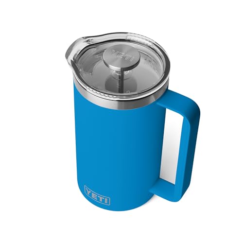 YETI Rambler French Press Coffee Maker, with GroundsControl Filter