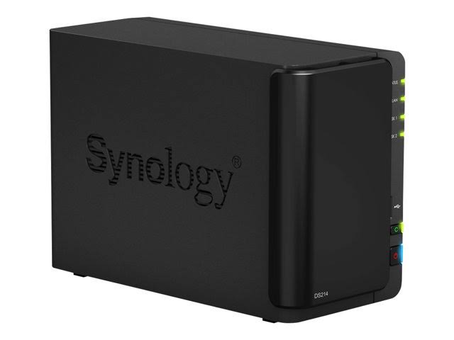 Synology Disk Station DS214 2-Bay Diskless NAS Server - SATA 3Gb/s
